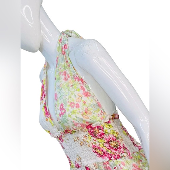 LOVESHACKFANCY HALTER DRESS - Picture 5 of 13